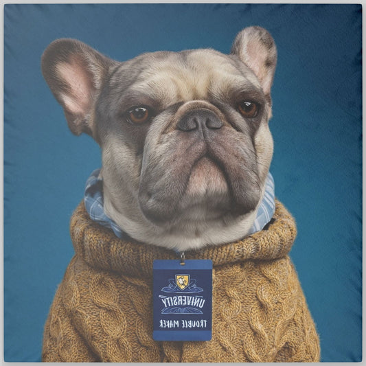 Personalized Pillow Double-Side Printed - Heritage Royal Academy | Upload Your Pet Photo & Name