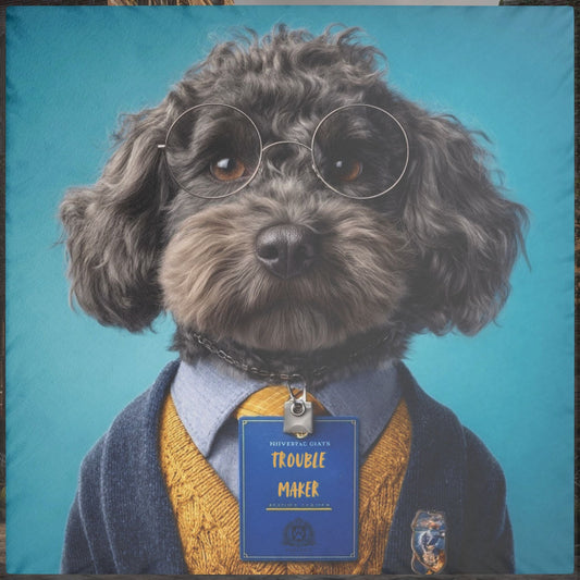 Personalized Pillow Double-Side Printed - Heritage Royal Academy | Upload Your Pet Photo & Name