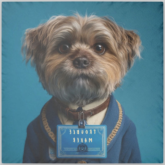 Personalized Pillow Double-Side Printed - Heritage Royal Academy | Upload Your Pet Photo & Name