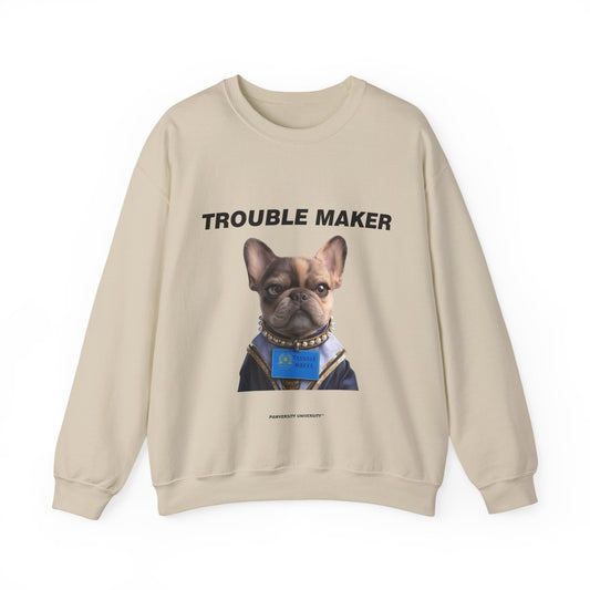 Personalized Crewneck Sweatshirt - Barkchelors Degree Collection | Upload Your Pet Photo & Name