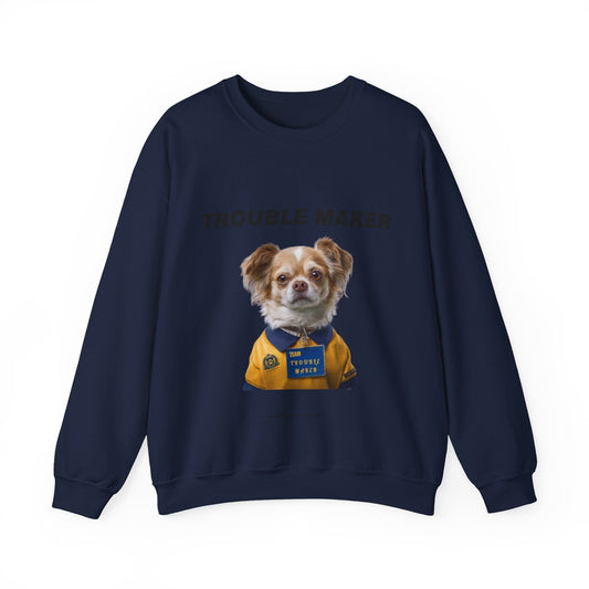 Personalized Crewneck Sweatshirt - Team Jersey Department Collection | Upload Your Pet Photo & Name