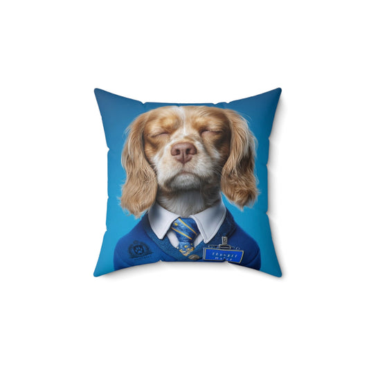 Personalized Pillow Double-Side Printed - Prestige Royal Academy Collection | Upload Your Pet Photo & Name