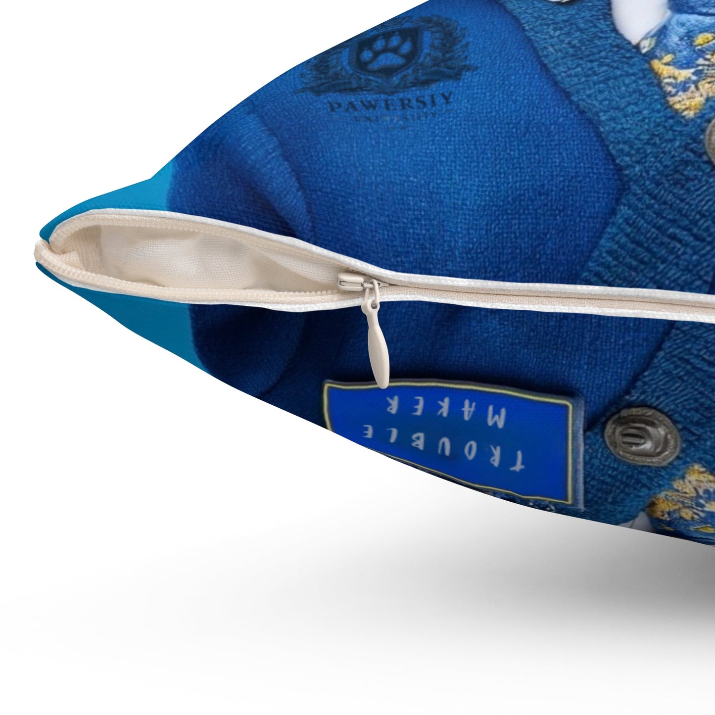 Personalized Pillow Double-Side Printed - Prestige Royal Academy Collection | Upload Your Pet Photo & Name