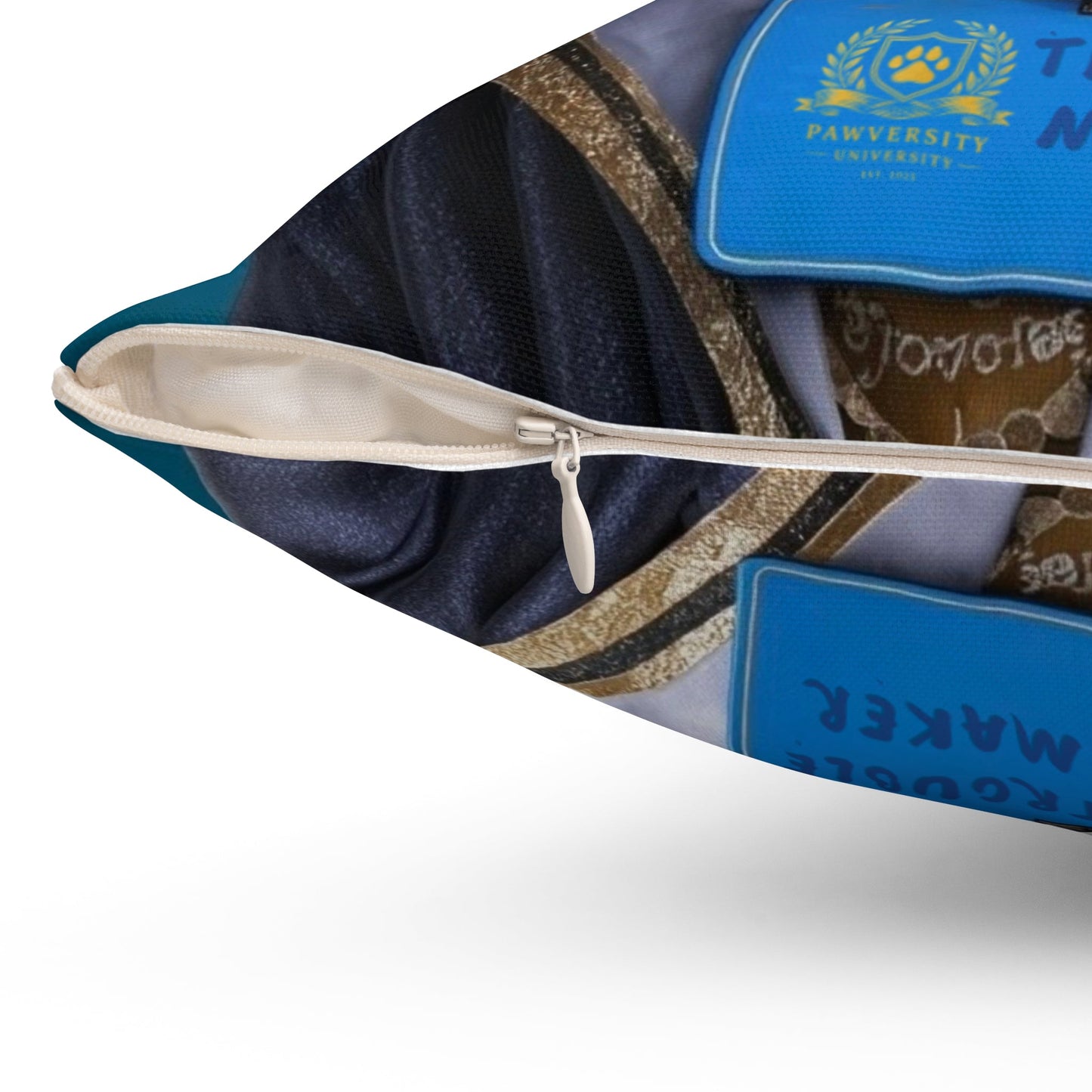 Personalized Pillow Double-Side Printed - Team Jersey Department | Upload Your Pet Photo & Name