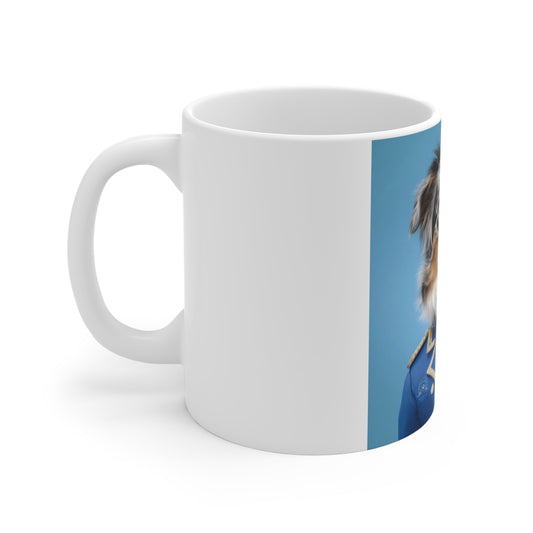 Personalized Pet Mug 11oz - Prestige Royal Academy | Upload Your Pet Photo & Name