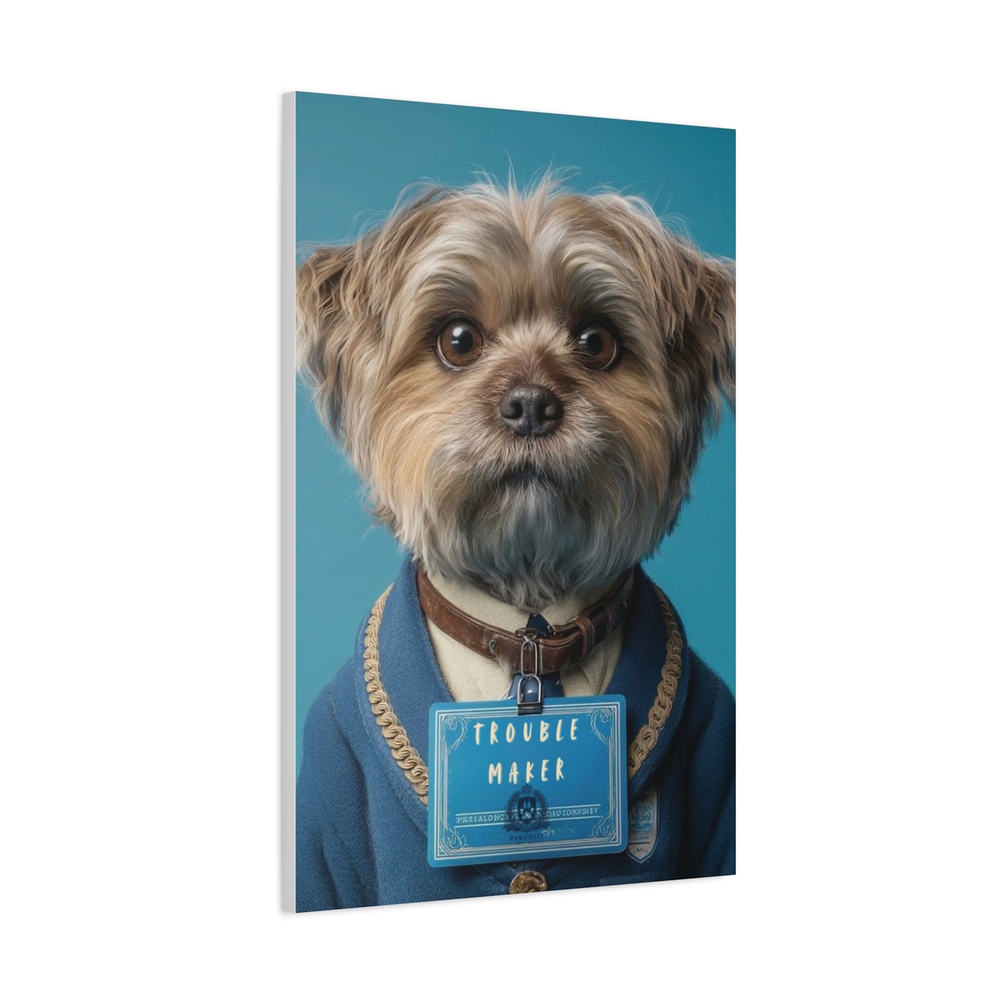 Personalized Canvas Wall Art - Heritage Royal Academy | Upload Your Pet Photo & Name