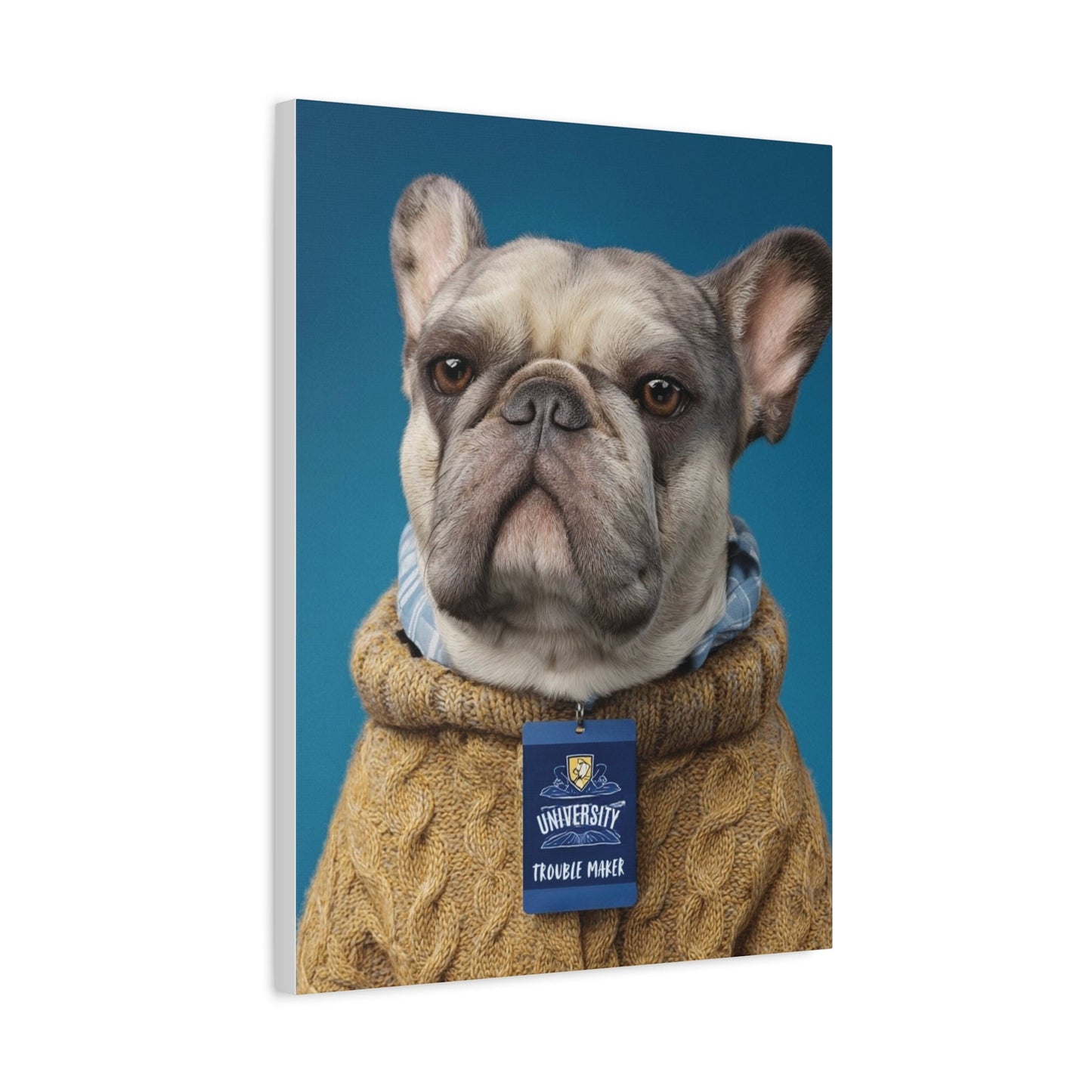 Personalized Canvas Wall Art - Heritage Royal Academy | Upload Your Pet Photo & Name