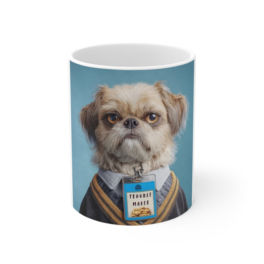 Personalized Pet Mug 11oz - Heritage Royal Academy | Upload Your Pet Photo & Name