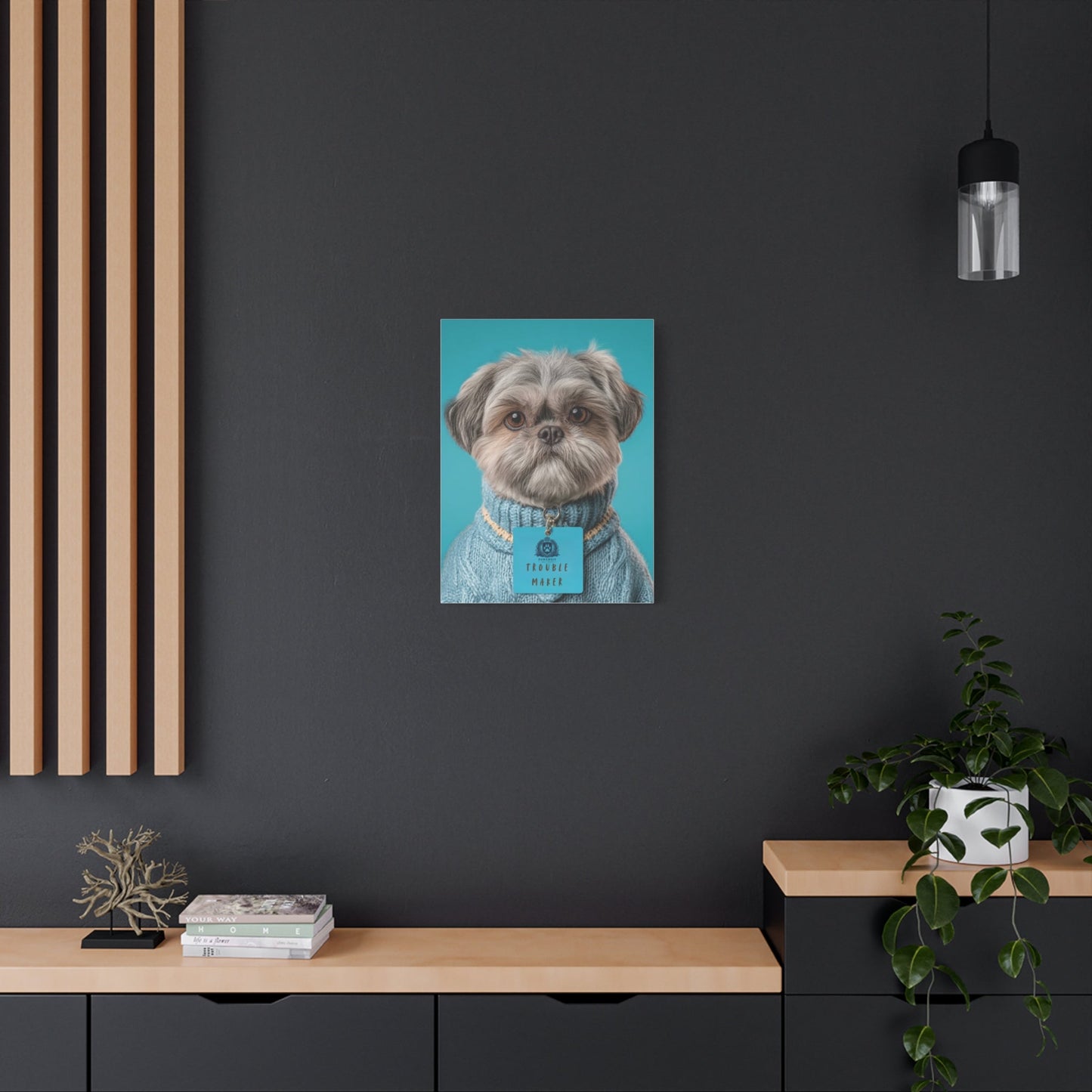 Personalized Canvas Wall Art - Heritage Royal Academy | Upload Your Pet Photo & Name