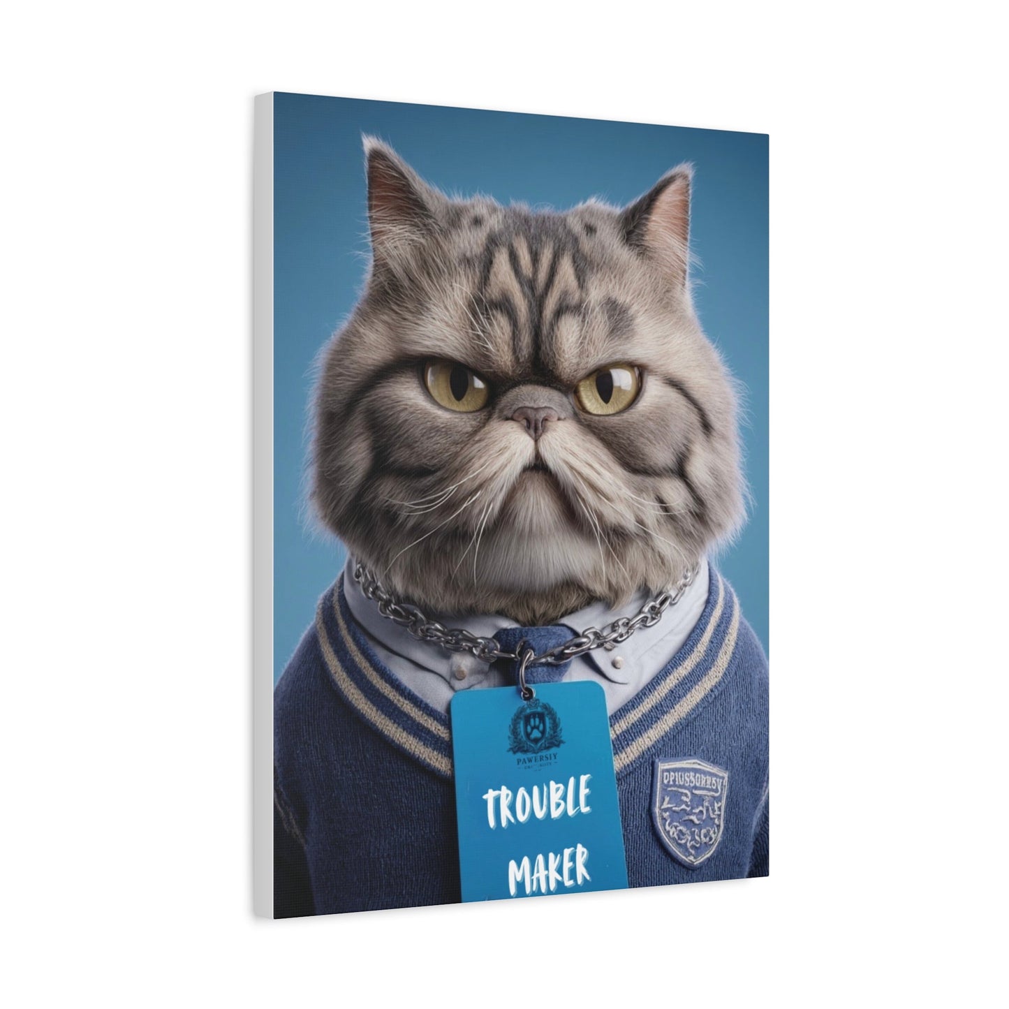 Personalized Canvas Wall Art - Heritage Royal Academy | Upload Your Pet Photo & Name