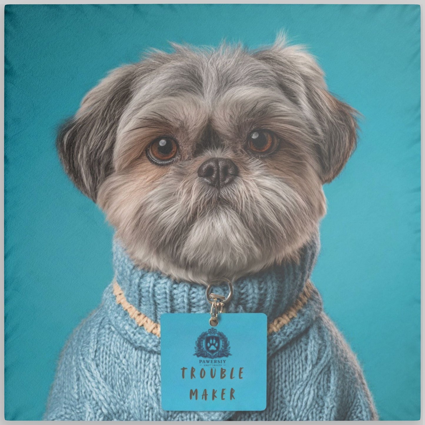 Personalized Pillow Double-Side Printed - Heritage Royal Academy | Upload Your Pet Photo & Name