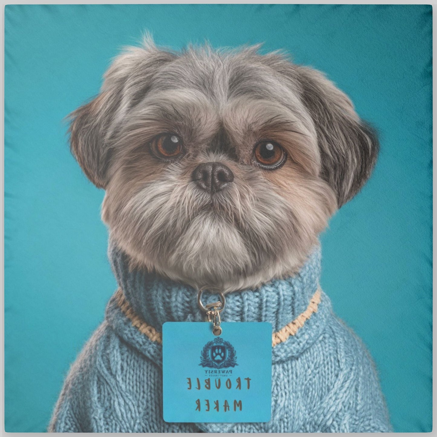 Personalized Pillow Double-Side Printed - Heritage Royal Academy | Upload Your Pet Photo & Name