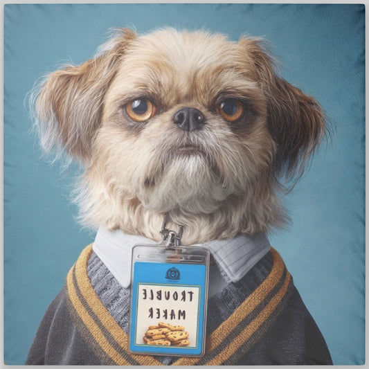 Personalized Pillow Double-Side Printed - Heritage Royal Academy | Upload Your Pet Photo & Name