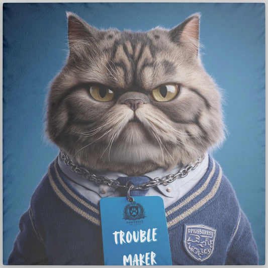 Personalized Pillow Double-Side Printed - Heritage Royal Academy | Upload Your Pet Photo & Name