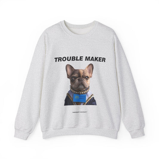 Personalized Crewneck Sweatshirt - Barkchelors Degree Collection | Upload Your Pet Photo & Name