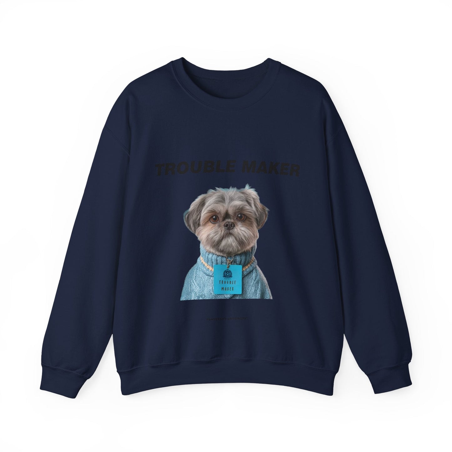 Personalized Crewneck Sweatshirt - Heritage University Series Collection | Upload Your Pet Photo & Name