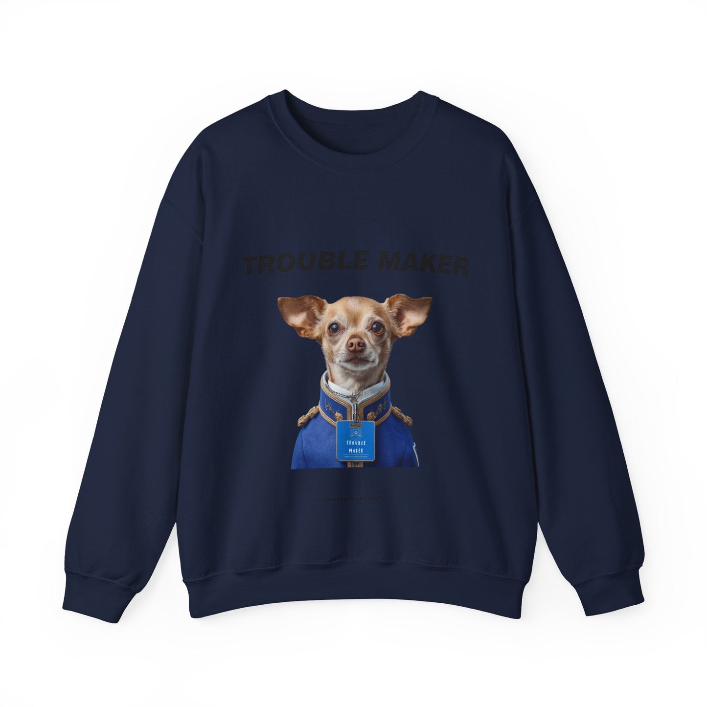 Personalized Crewneck Sweatshirt - Prestige Royal Academy Collection | Upload Your Pet Photo & Name