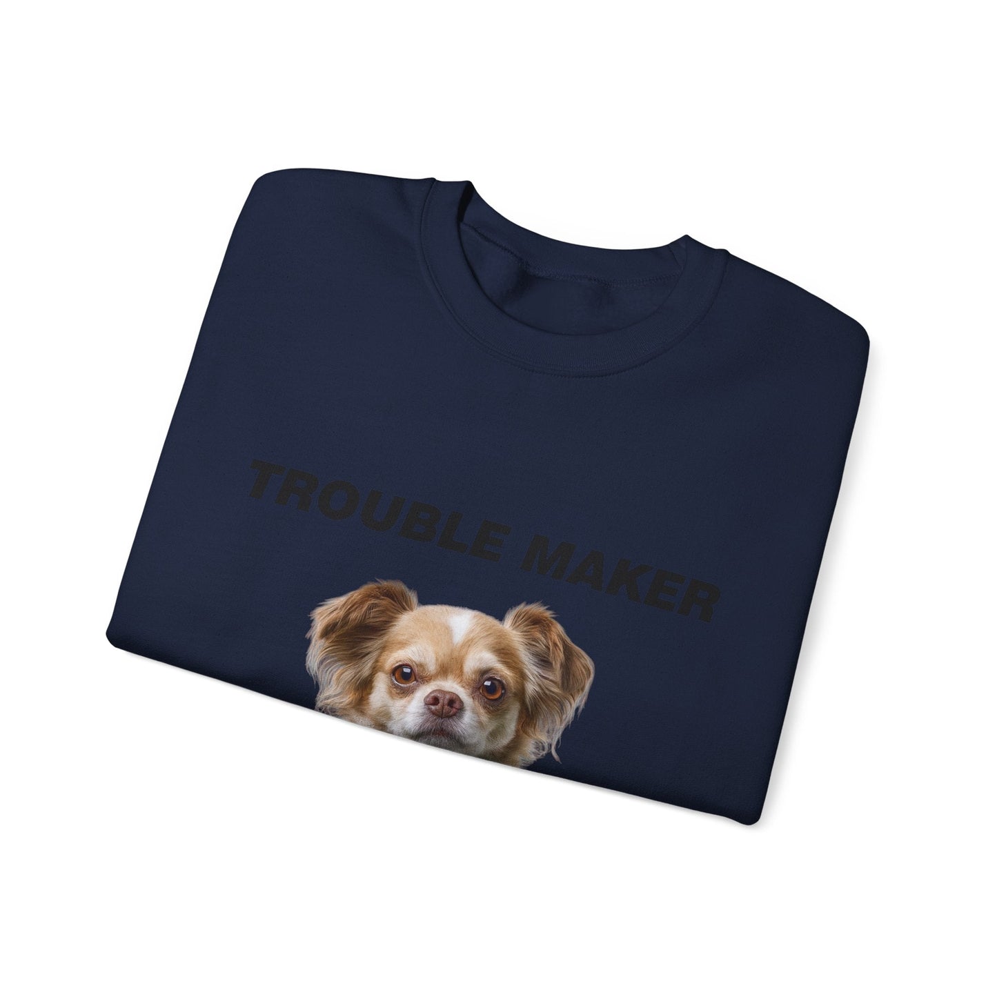 Personalized Crewneck Sweatshirt - Team Jersey Department Collection | Upload Your Pet Photo & Name