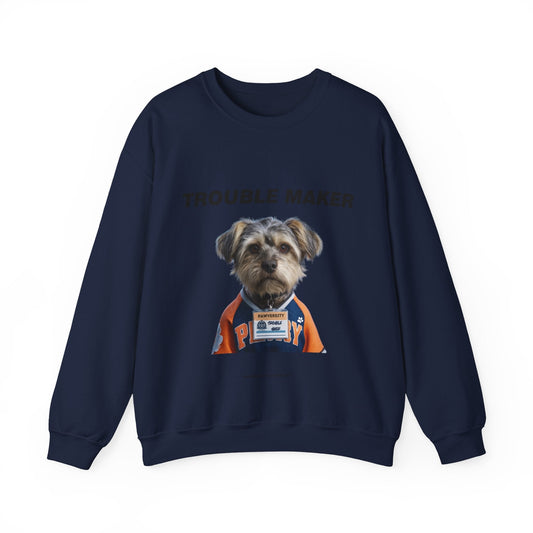 Personalized Crewneck Sweatshirt - Team Jersey Department Collection | Upload Your Pet Photo & Name