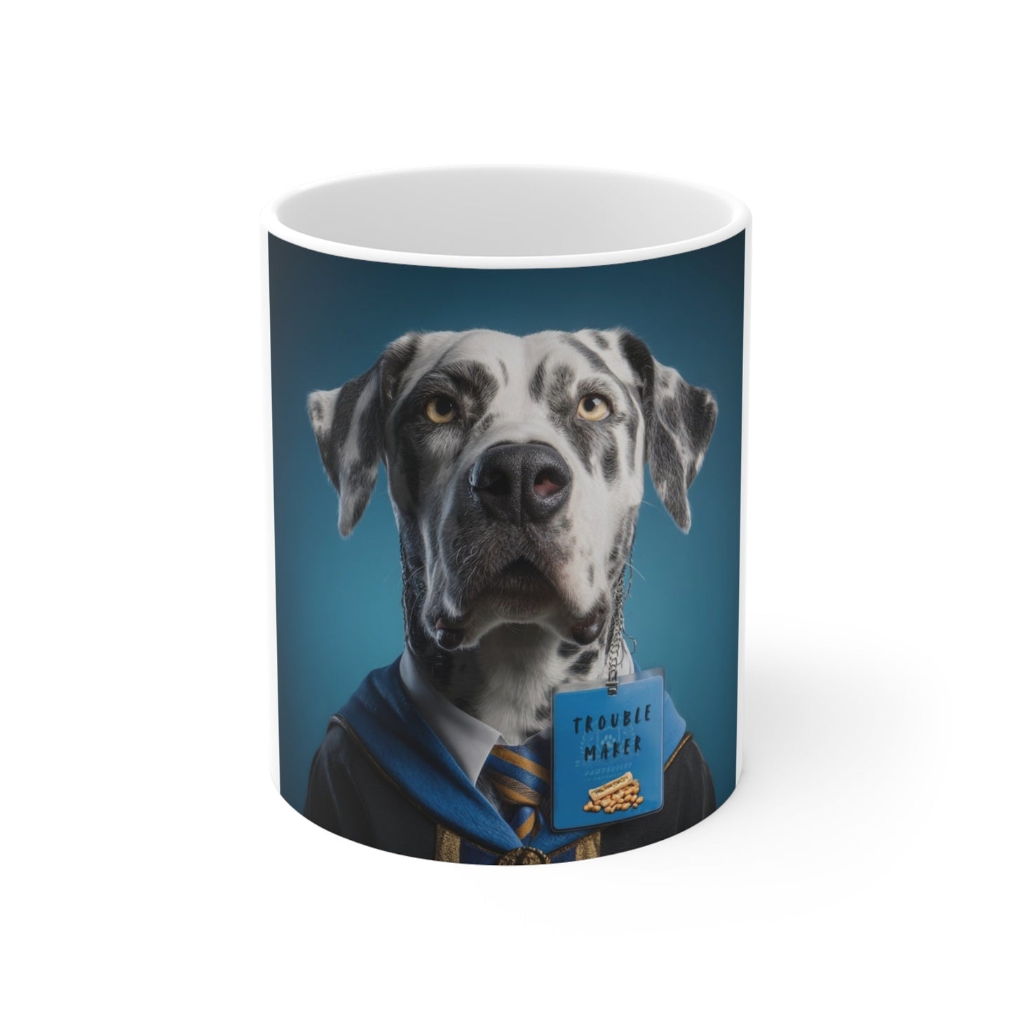 Personalized Pet Mug 11oz - Barkchelors Degree Collection | Upload Your Pet Photo & Name