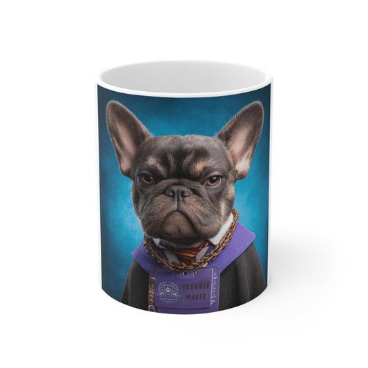 Personalized Pet Mug 11oz - Barkchelors Degree Collection | Upload Your Pet Photo & Name
