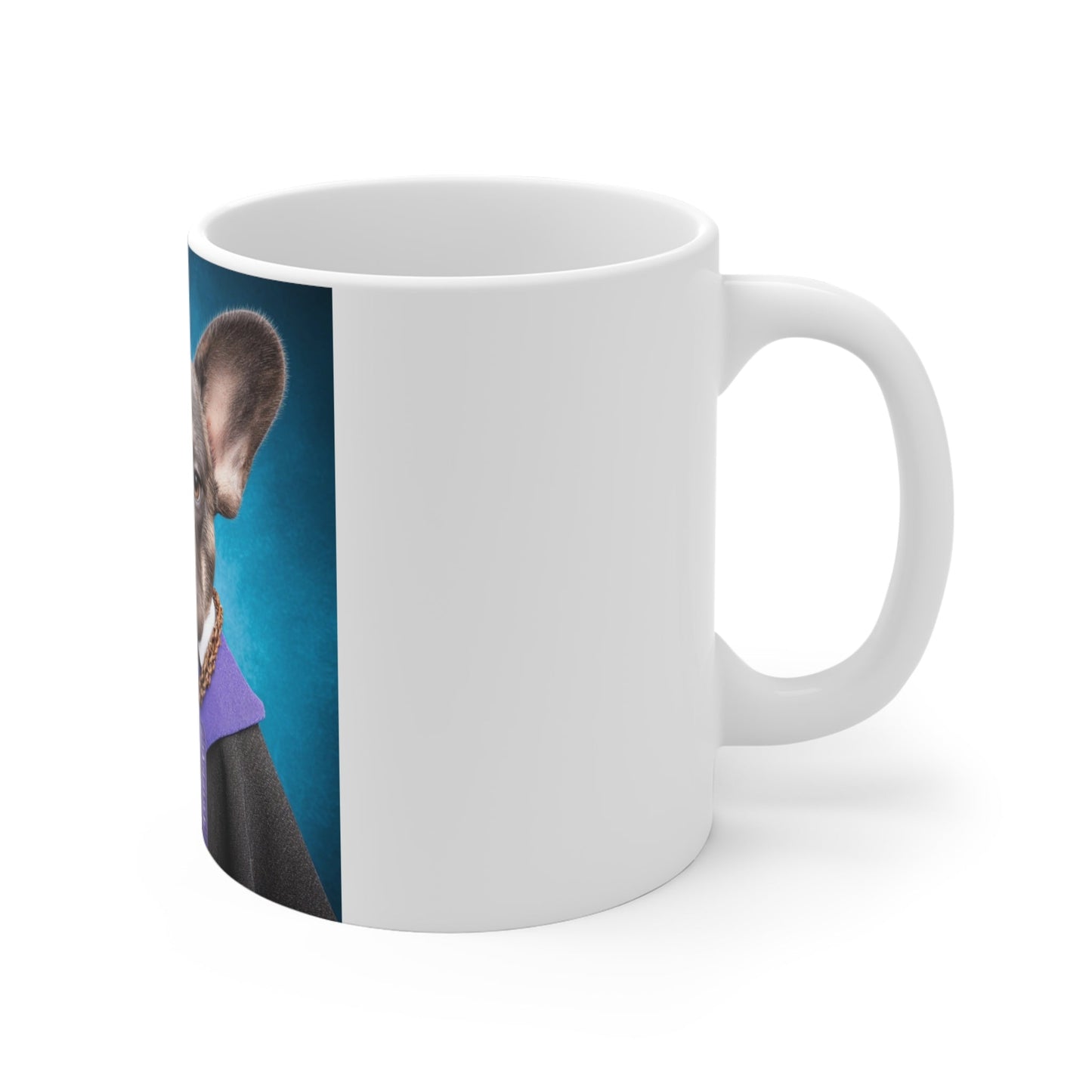 Personalized Pet Mug 11oz - Barkchelors Degree Collection | Upload Your Pet Photo & Name