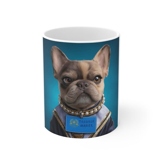 Personalized Pet Mug 11oz - Barkchelors Degree Collection | Upload Your Pet Photo & Name