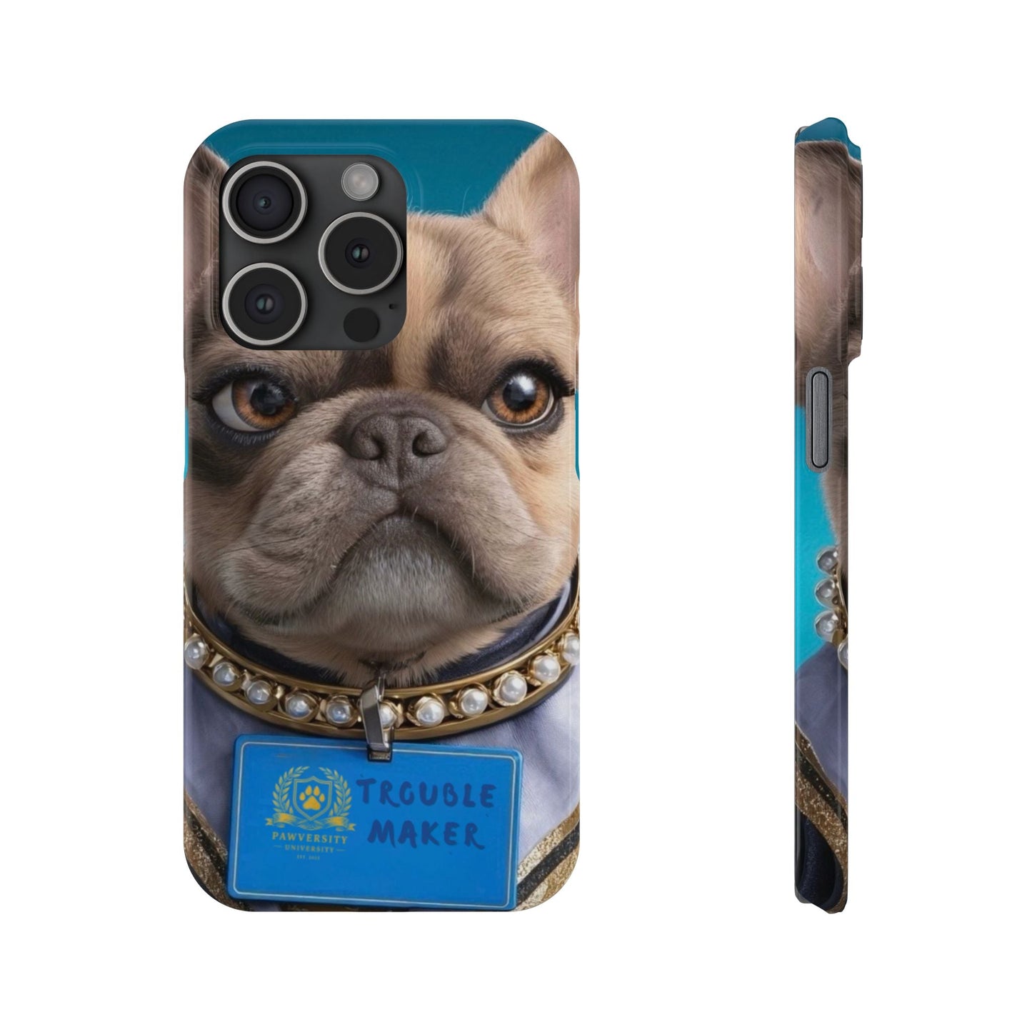 Personalized Pet Phone Case - Barkchelors Degree Collection | Upload Your Pet Photo & Name