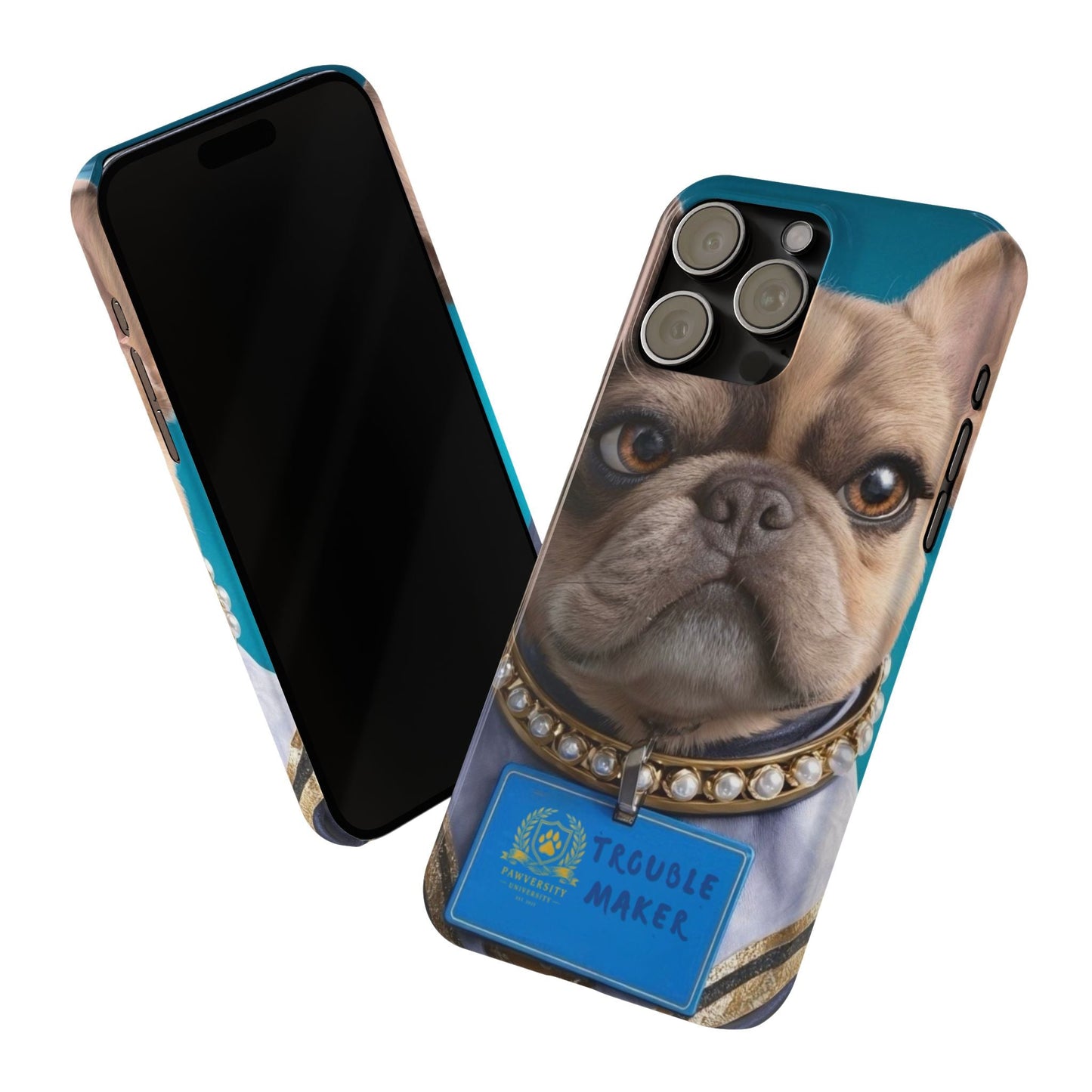 Personalized Pet Phone Case - Barkchelors Degree Collection | Upload Your Pet Photo & Name