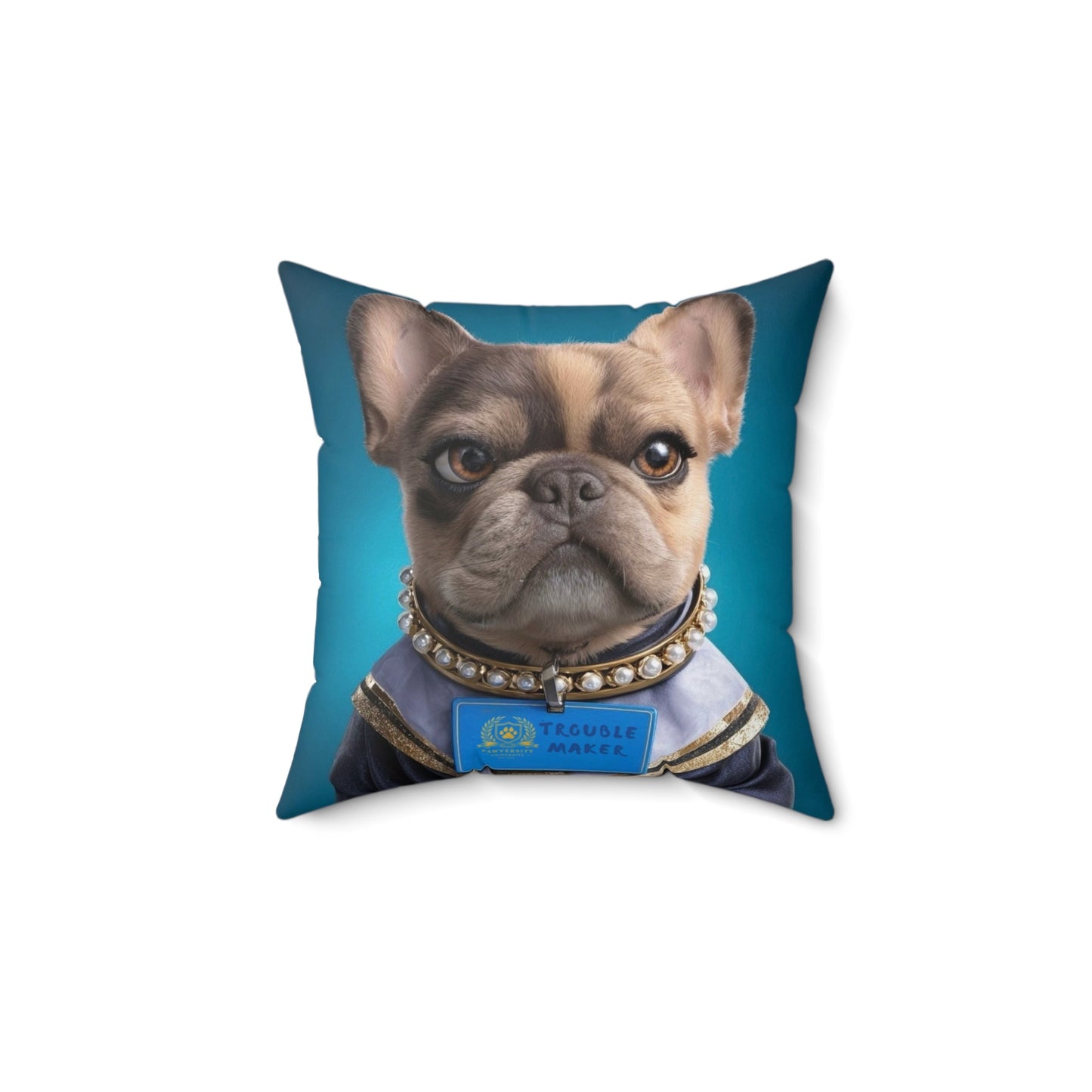 Personalized Pillow Double-Side Printed - Team Jersey Department | Upload Your Pet Photo & Name