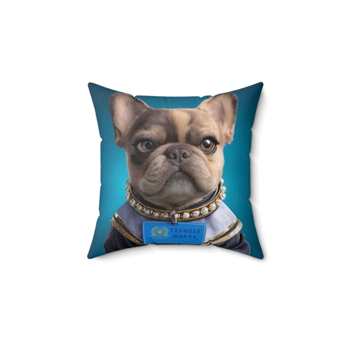 Personalized Pillow Double-Side Printed - Team Jersey Department | Upload Your Pet Photo & Name