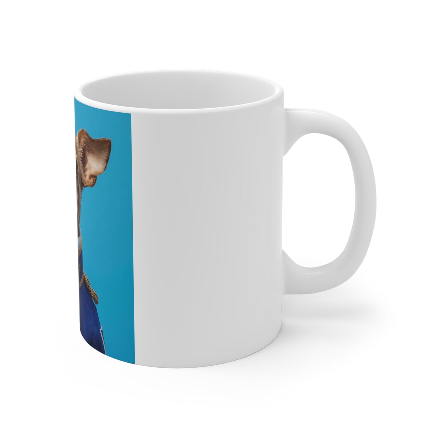 A Personalized Pet Mug 11oz - Prestige Royal Academy | Upload Your Pet Photo & Name