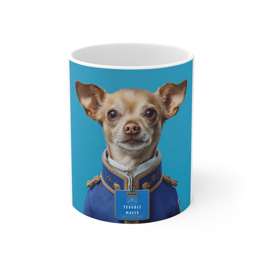 A Personalized Pet Mug 11oz - Prestige Royal Academy | Upload Your Pet Photo & Name