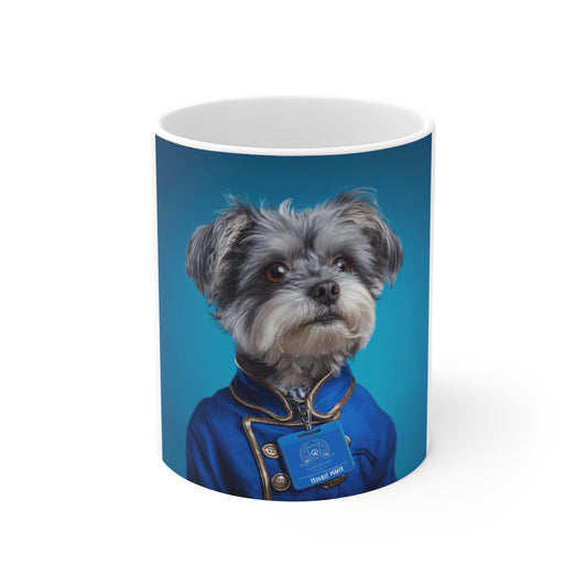 Personalized Pet Mug 11oz - Prestige Royal Academy | Upload Your Pet Photo & Name