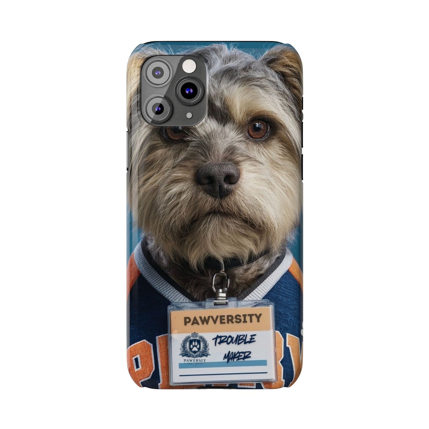 Personalized Pet Phone Case - Team Jersey Department | Upload Your Pet Photo & Name