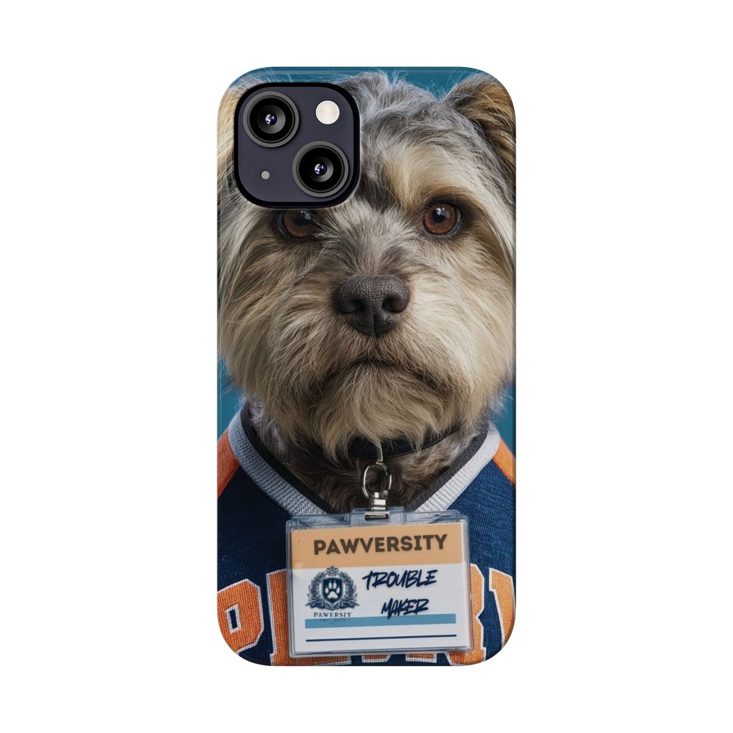 Personalized Pet Phone Case - Team Jersey Department | Upload Your Pet Photo & Name