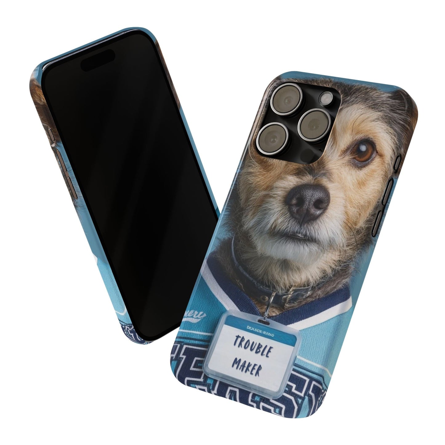 Personalized Pet Phone Case - Team Jersey Department | Upload Your Pet Photo & Name