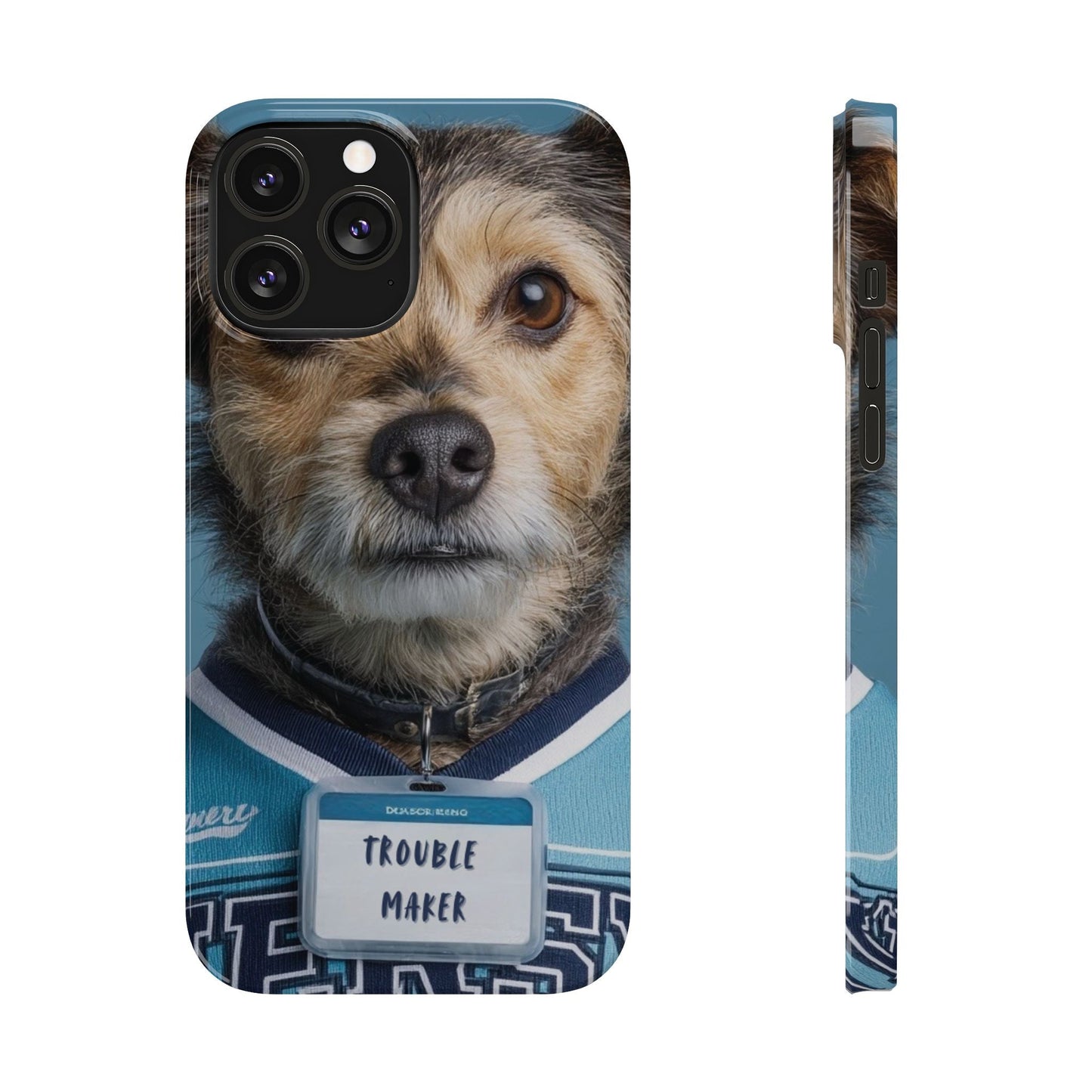 Personalized Pet Phone Case - Team Jersey Department | Upload Your Pet Photo & Name