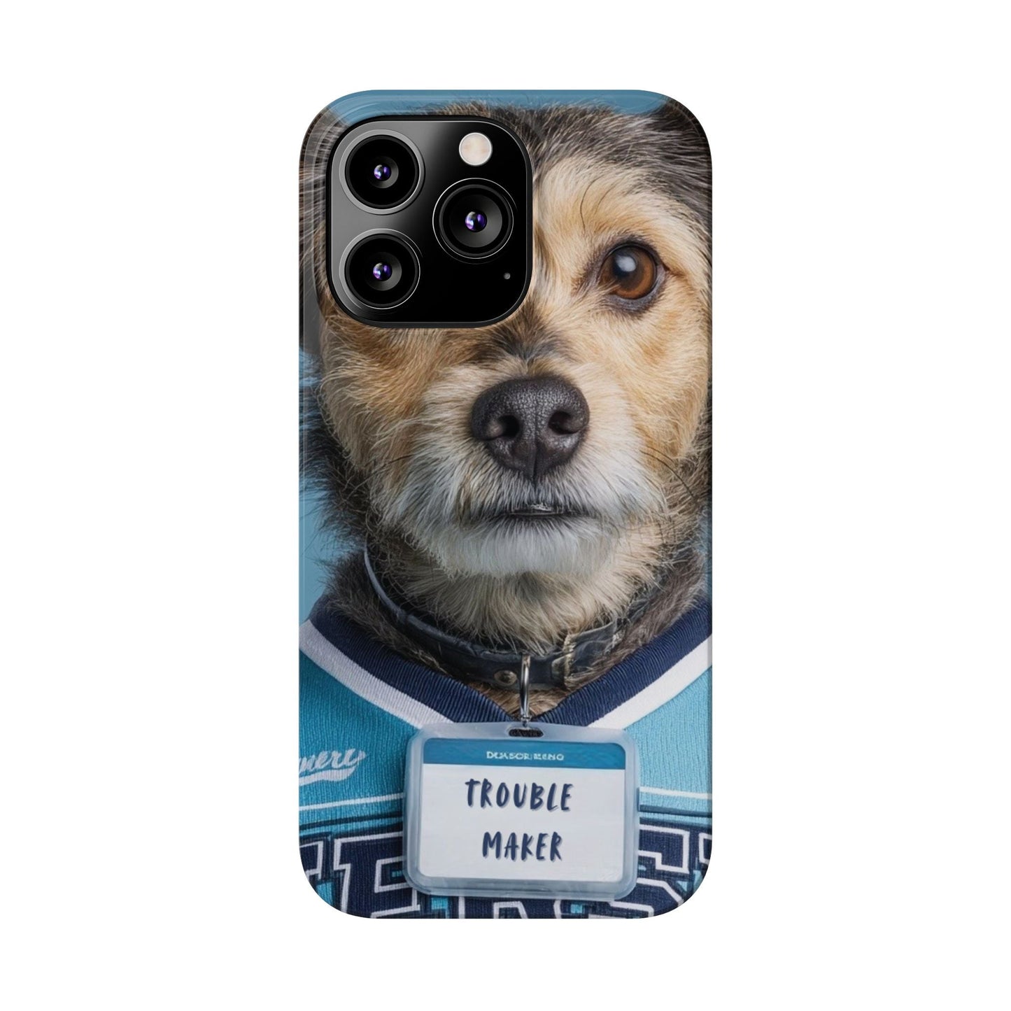 Personalized Pet Phone Case - Team Jersey Department | Upload Your Pet Photo & Name