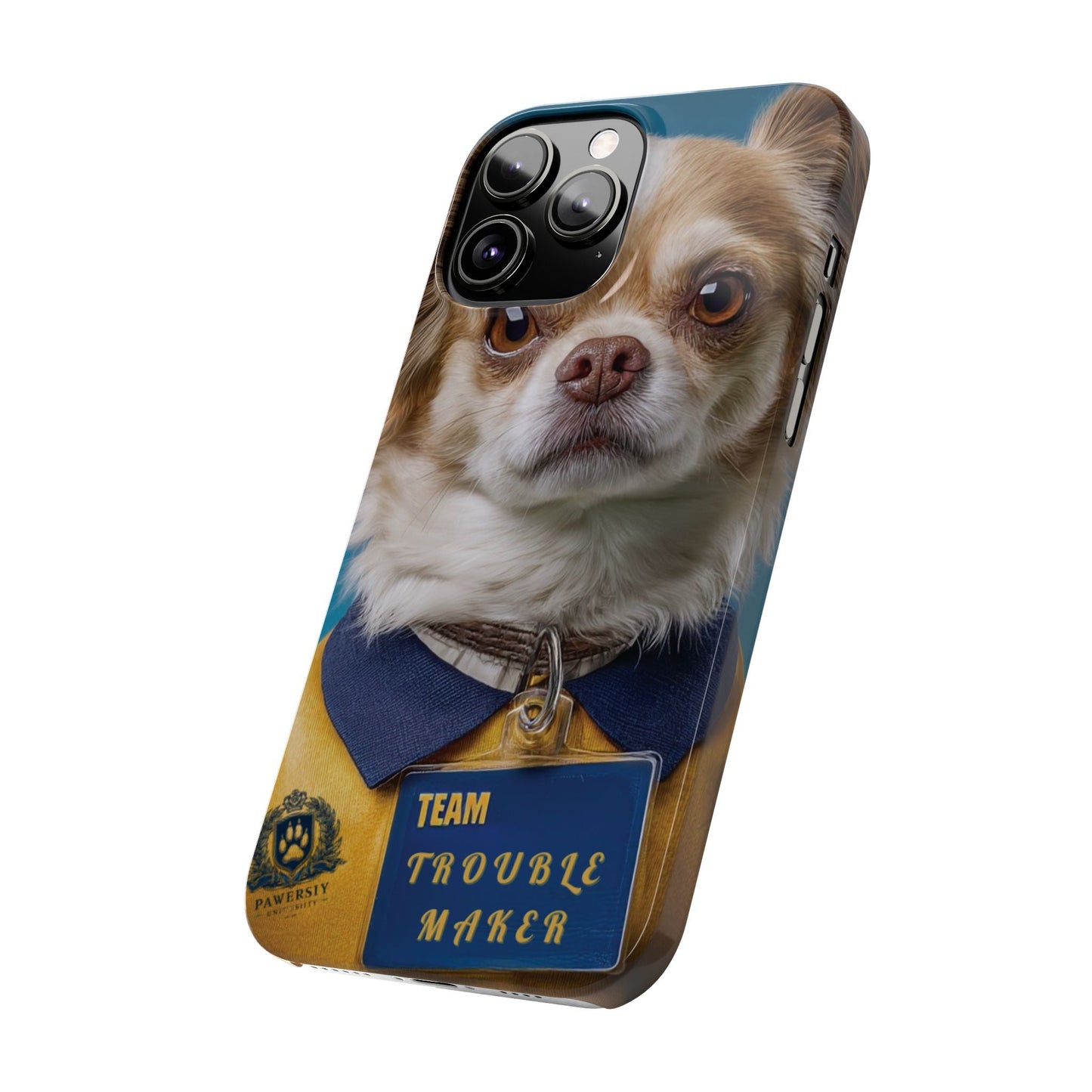 Personalized Pet Phone Case - Team Jersey Department | Upload Your Pet Photo & Name