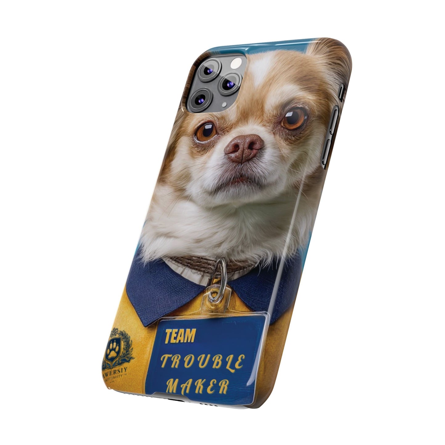 Personalized Pet Phone Case - Team Jersey Department | Upload Your Pet Photo & Name