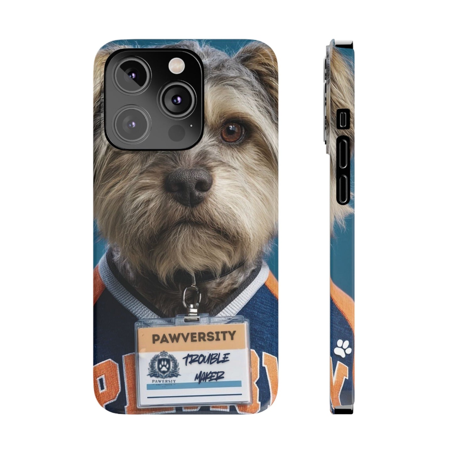 Personalized Pet Phone Case - Team Jersey Department | Upload Your Pet Photo & Name