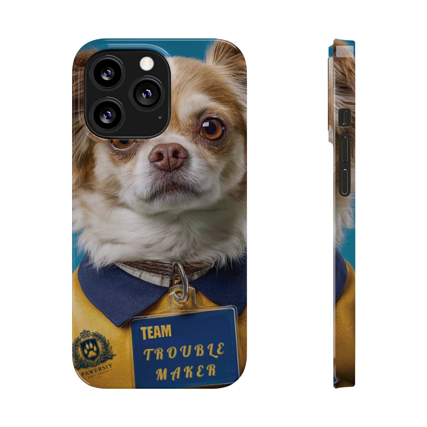 Personalized Pet Phone Case - Team Jersey Department | Upload Your Pet Photo & Name