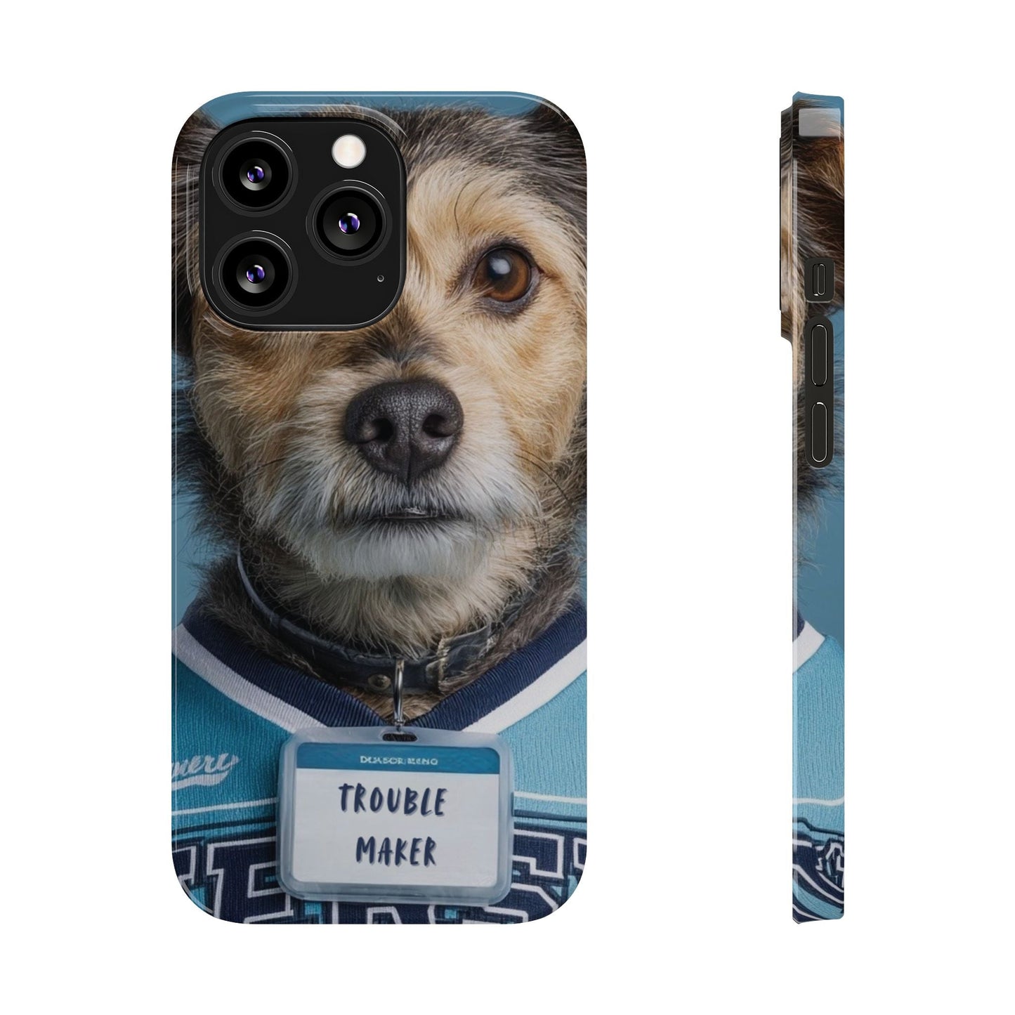 Personalized Pet Phone Case - Team Jersey Department | Upload Your Pet Photo & Name
