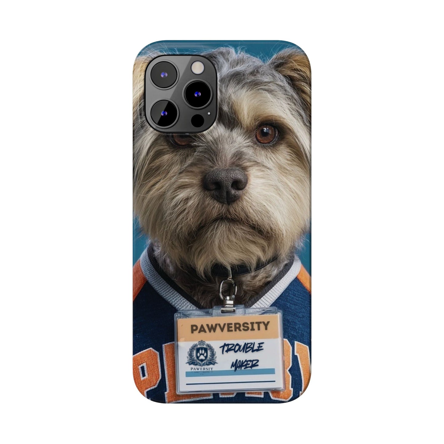 Personalized Pet Phone Case - Team Jersey Department | Upload Your Pet Photo & Name