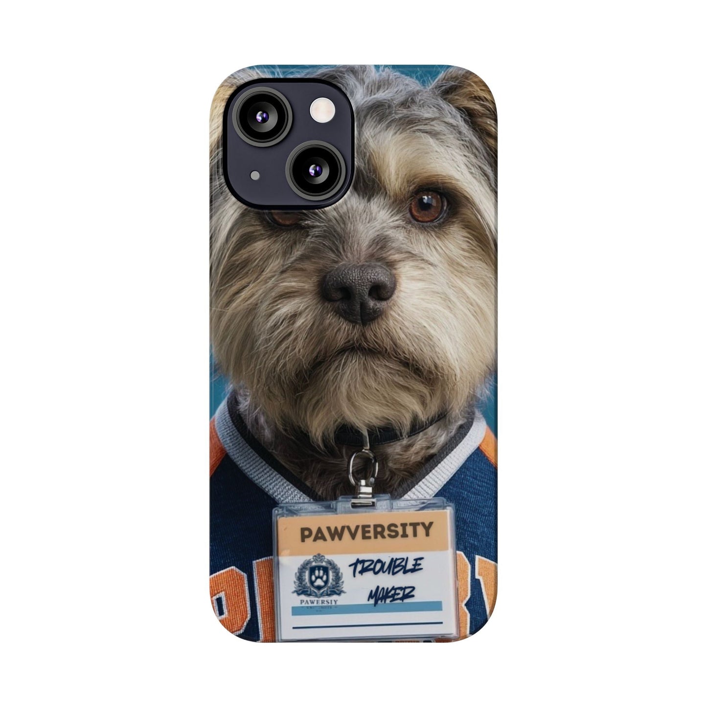 Personalized Pet Phone Case - Team Jersey Department | Upload Your Pet Photo & Name