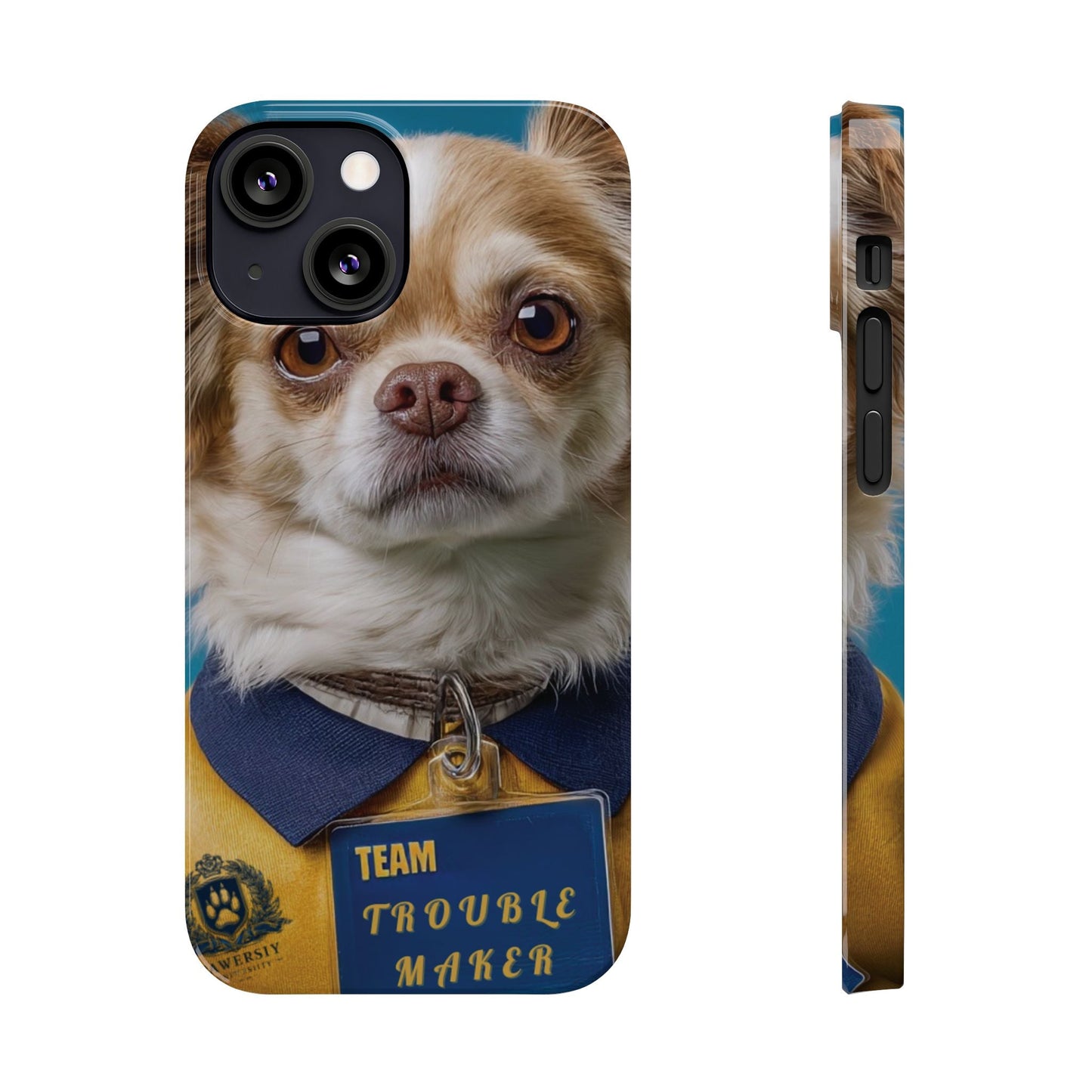 Personalized Pet Phone Case - Team Jersey Department | Upload Your Pet Photo & Name