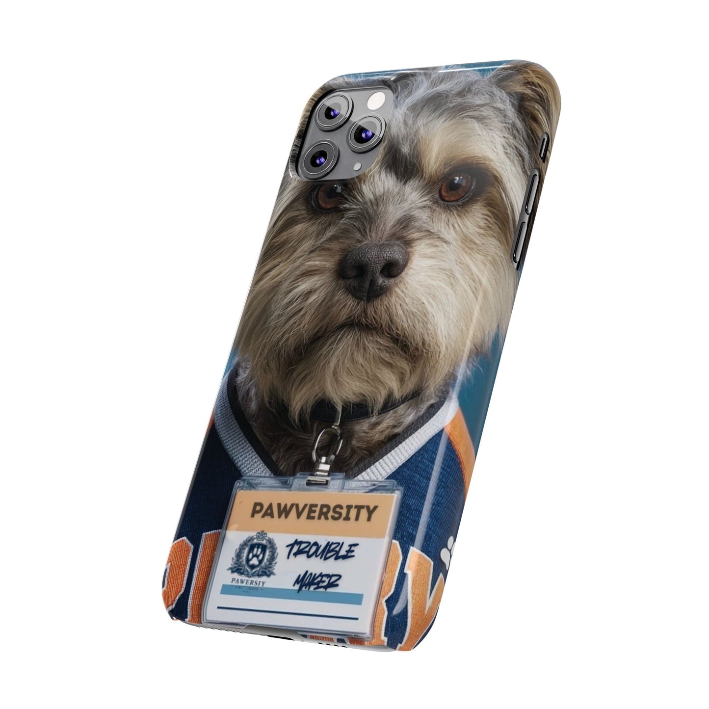 Personalized Pet Phone Case - Team Jersey Department | Upload Your Pet Photo & Name
