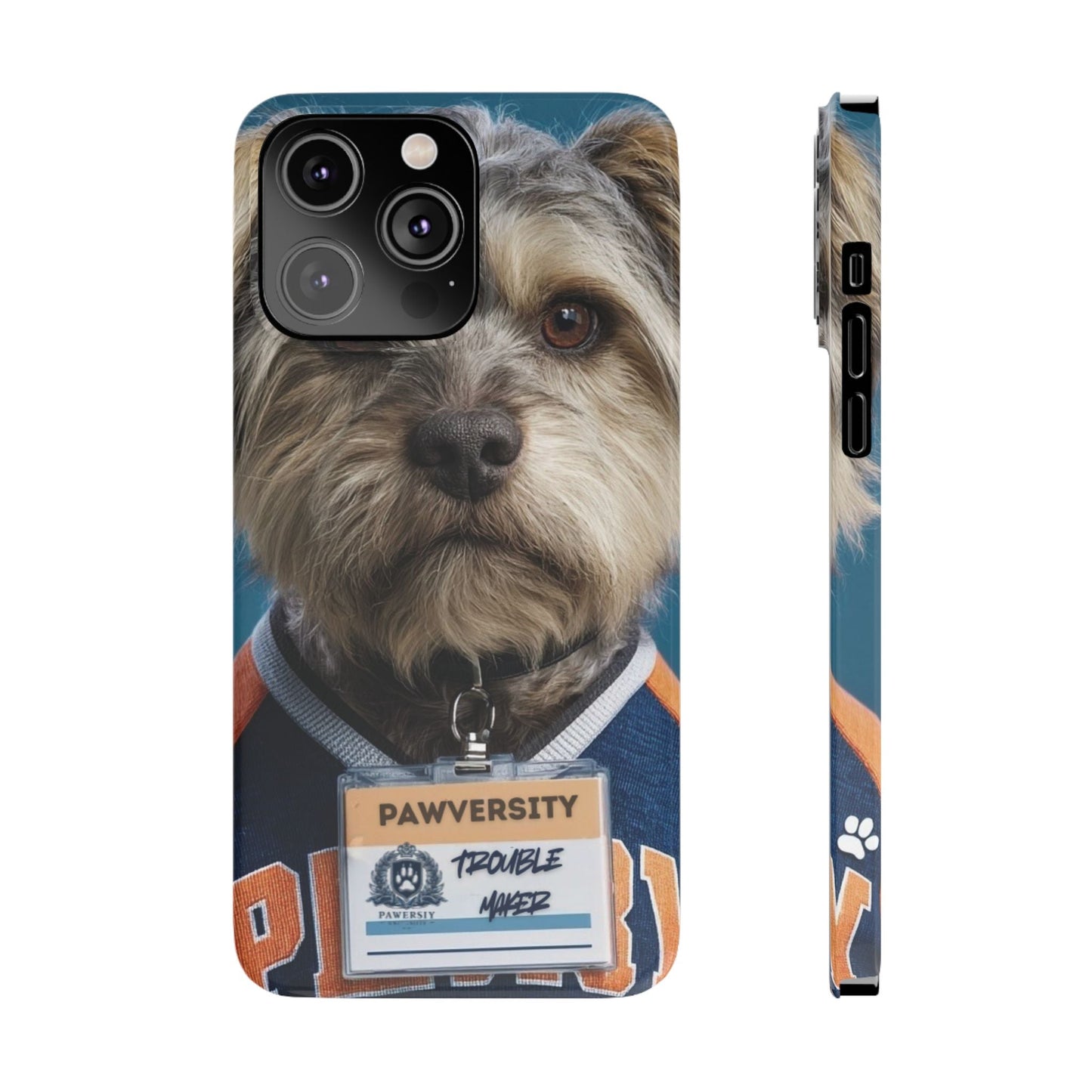 Personalized Pet Phone Case - Team Jersey Department | Upload Your Pet Photo & Name
