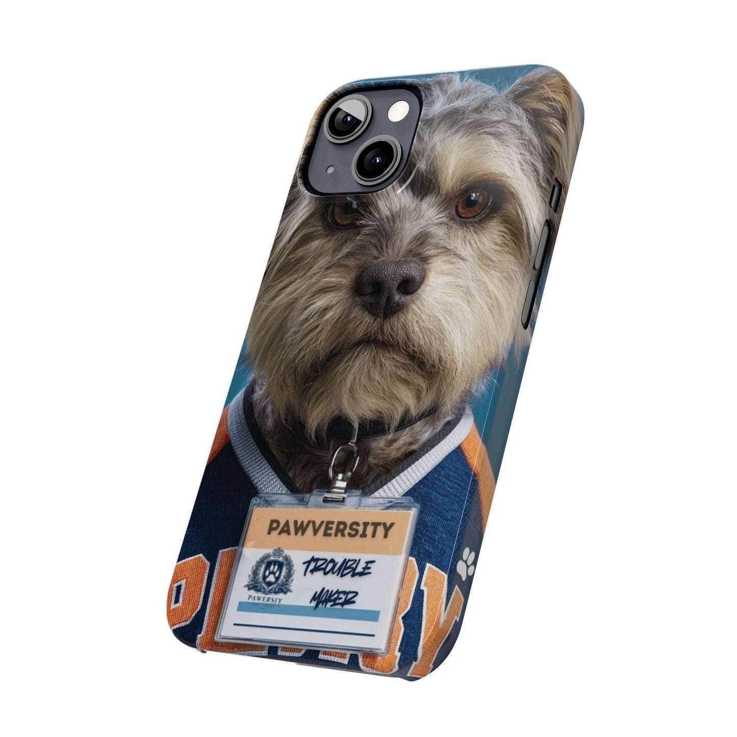 Personalized Pet Phone Case - Team Jersey Department | Upload Your Pet Photo & Name